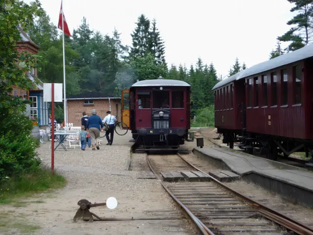 Billede af Vrads Station.