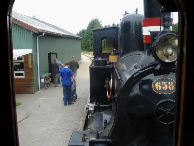 Billede af Vrads Station.