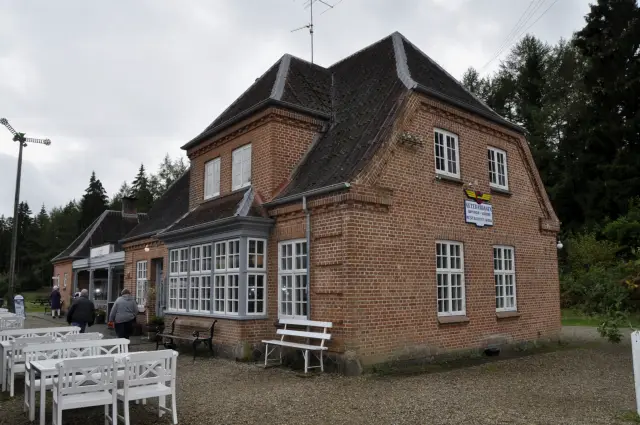 Billede af Vrads Station.
