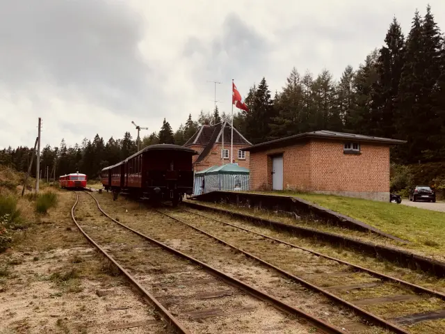 Billede af Vrads Station.