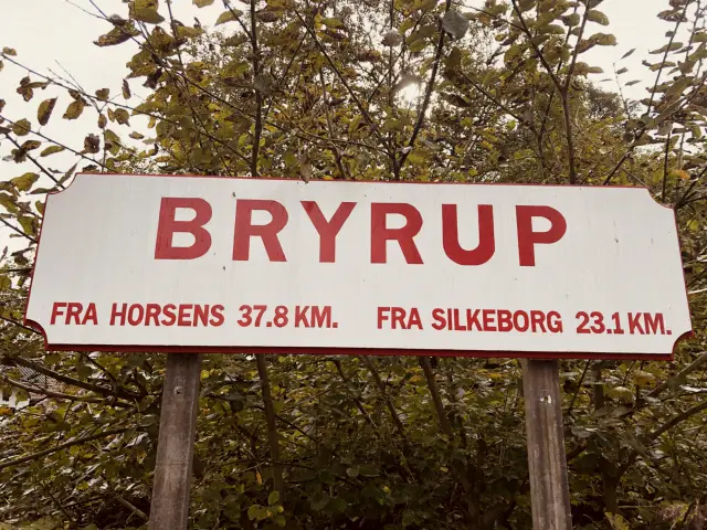 Billede af Bryrup Station.