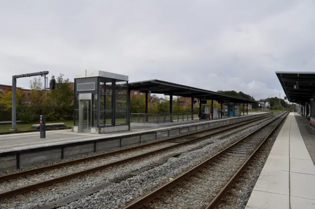 Billede af Silkeborg Station.