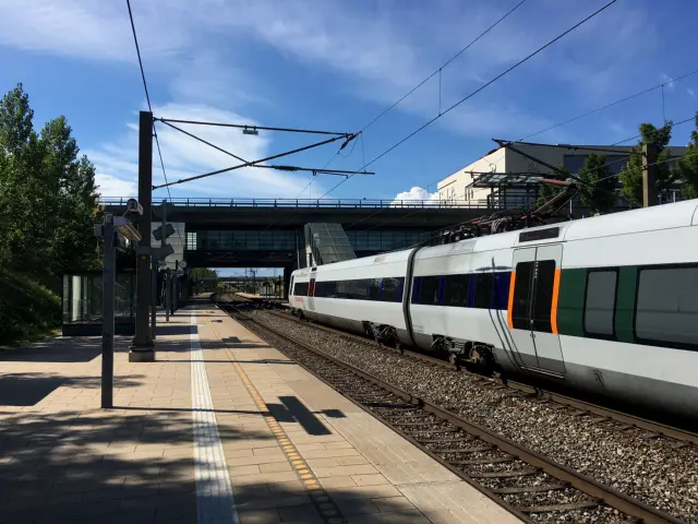 Billede af Ørestad Station.