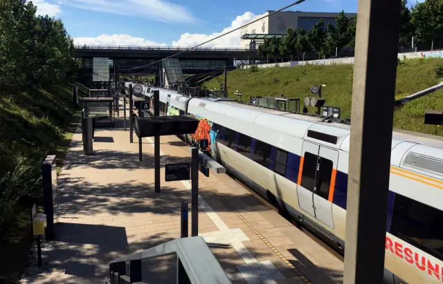Billede af Ørestad Station.