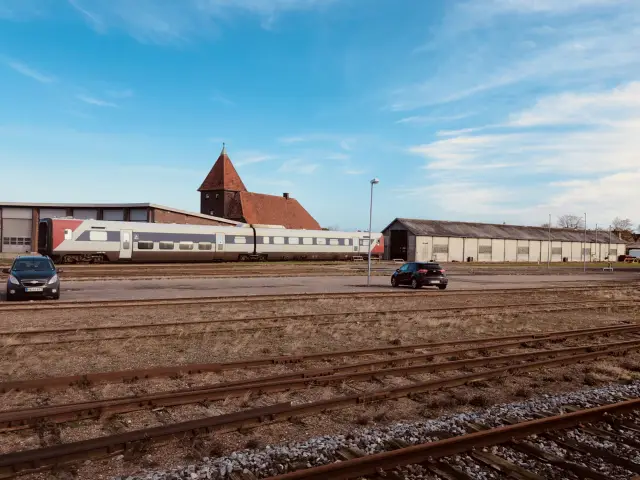 Billede af Nakskov Station.