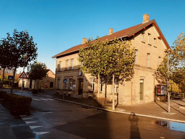 Billede af Nørre Alslev Station.