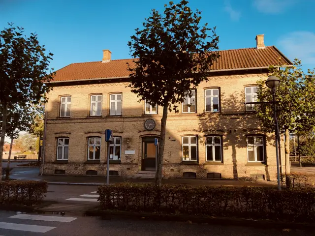 Billede af Nørre Alslev Station.