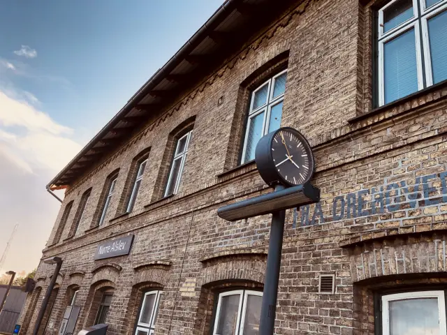 Billede af Nørre Alslev Station.