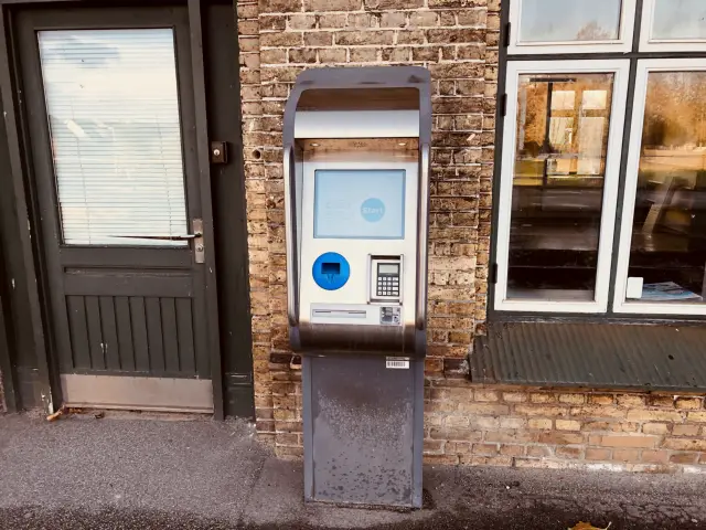 Billede af Nørre Alslev Station.