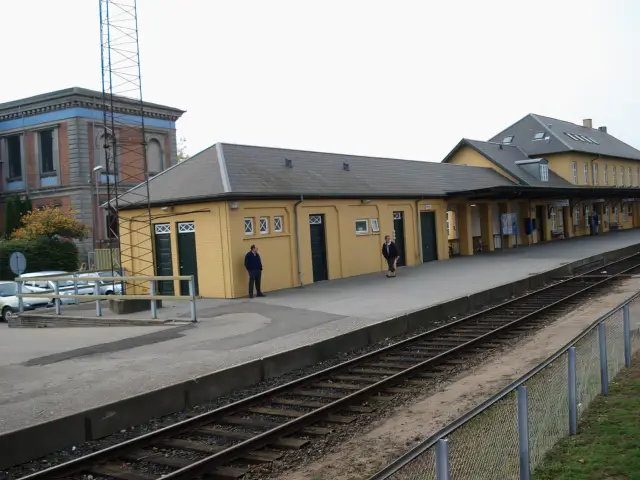 Billede af Maribo Station.