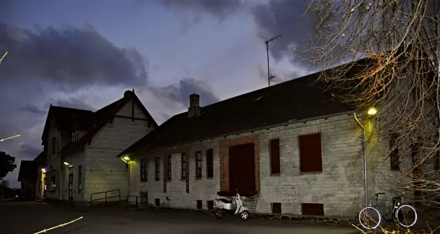 Billede af Rødvig Station.