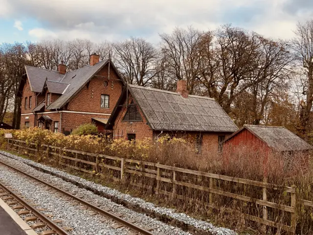 Billede af Vallø Station.