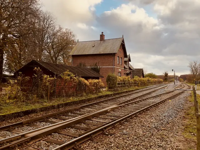 Billede af Vallø Station.