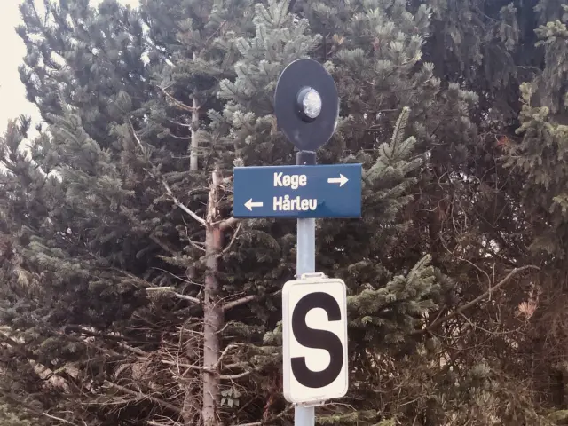 Billede af Himlingøje Station.