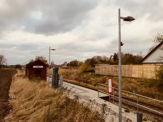 Billede af Varpelev Station.