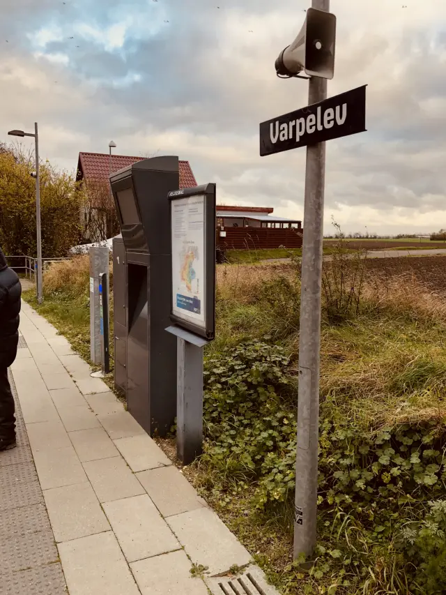Billede af Varpelev Station.