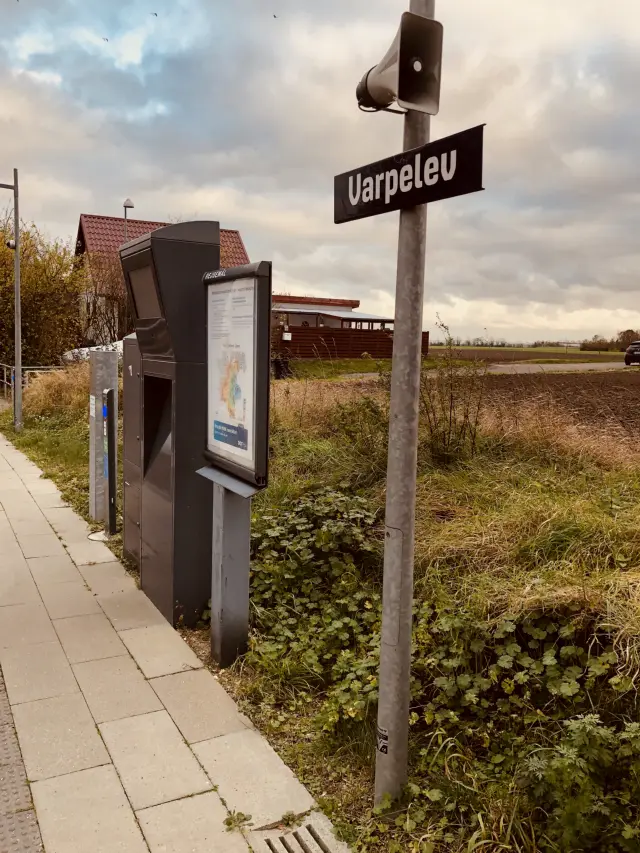 Billede af Varpelev Station.