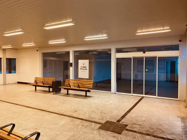 Billede af Vojens Station.