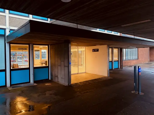 Billede af Vojens Station.