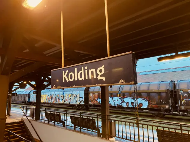 Billede af Kolding Banegård.