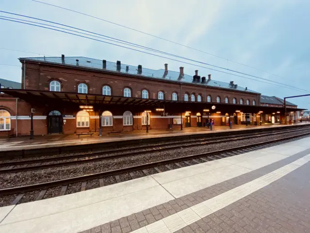 Billede af Kolding Banegård.