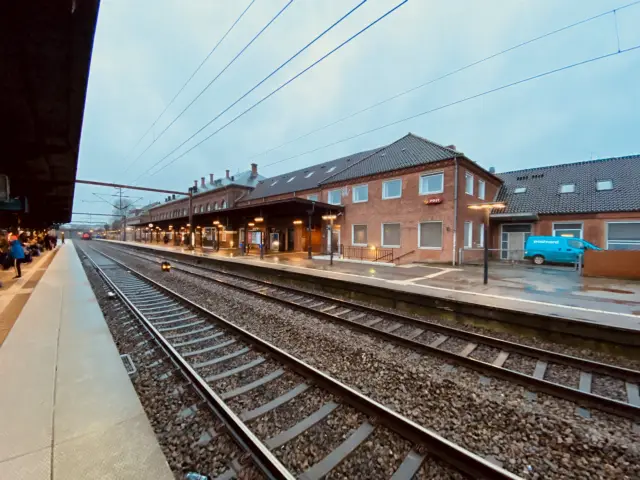 Billede af Kolding Banegård.