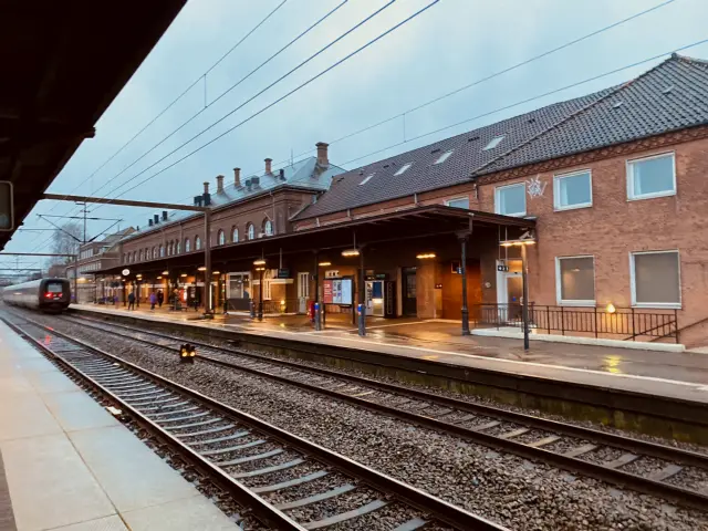 Billede af Kolding Banegård.