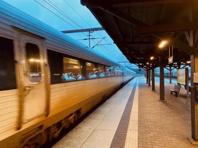 Billede af Kolding Banegård.