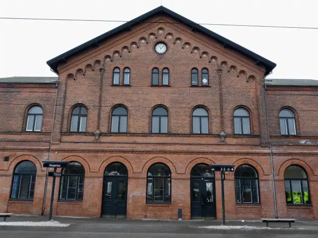 Billede af Slagelse Station.
