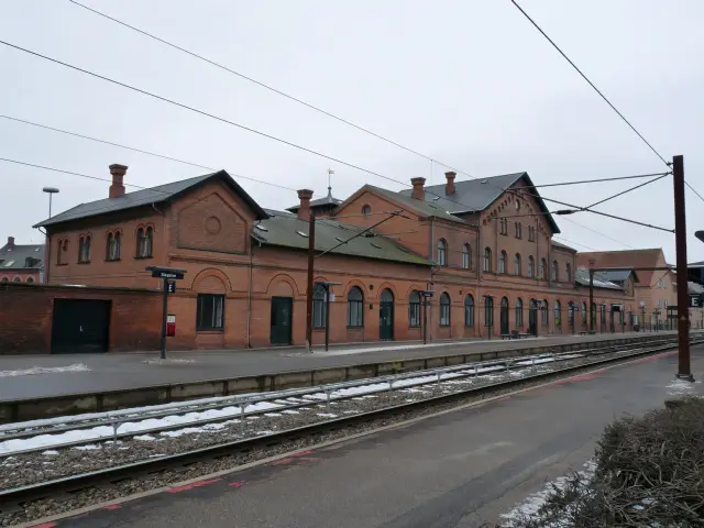 Billede af Slagelse Station.