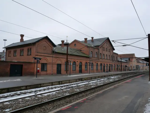 Billede af Slagelse Station.
