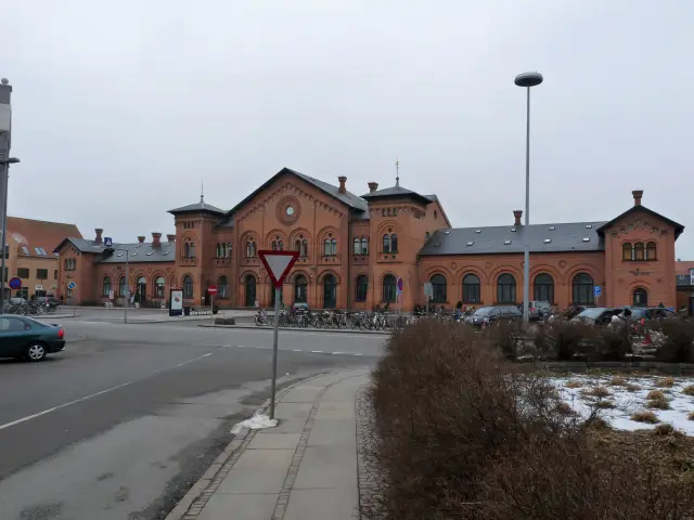 Billede af Slagelse Station.