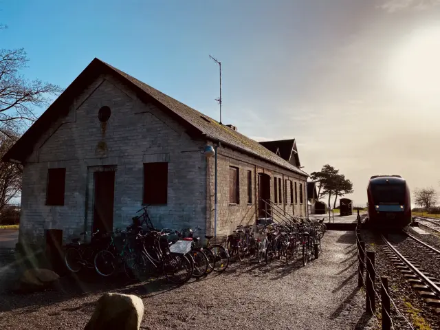 Billede af Rødvig Station.