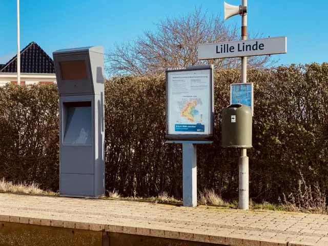 Billede af Lille Linde Station.