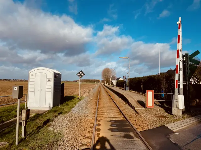 Billede af Lille Linde Station.