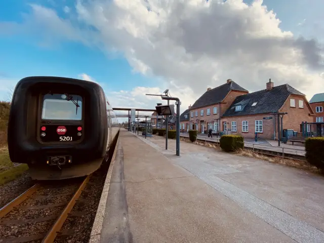 Billede af Brande Station.