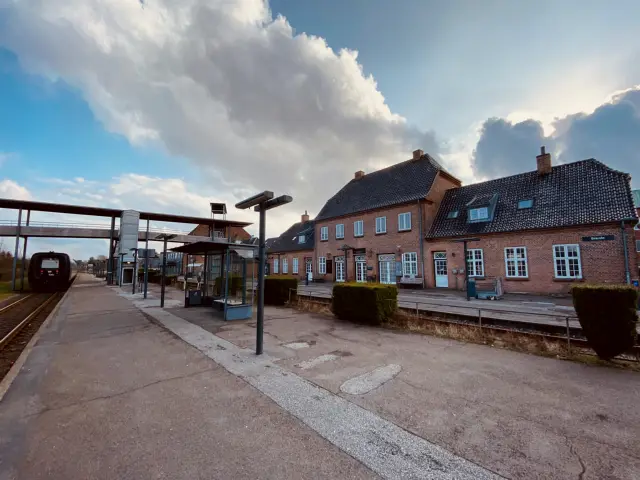 Billede af Brande Station.