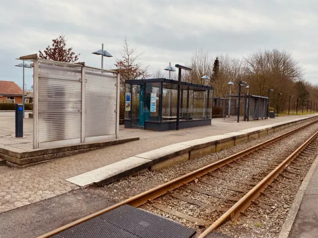 Billede af Bredebro Station.