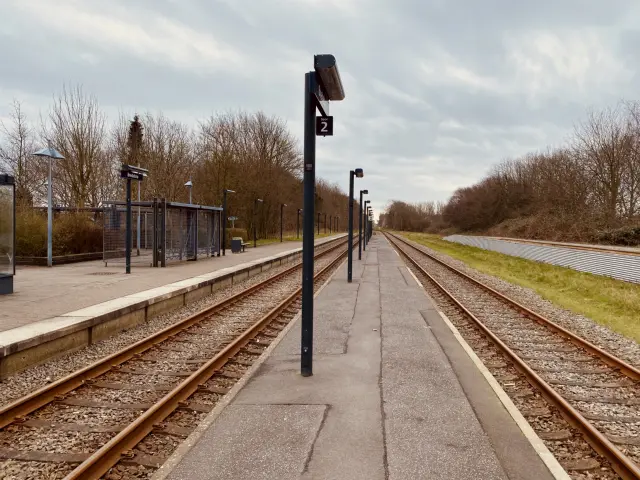 Billede af Bredebro Station.