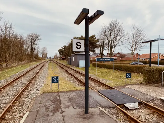 Billede af Bredebro Station.