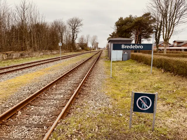 Billede af Bredebro Station.