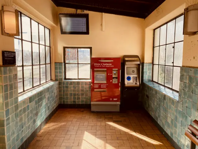 Billede af Nørrebro S-togsstation.