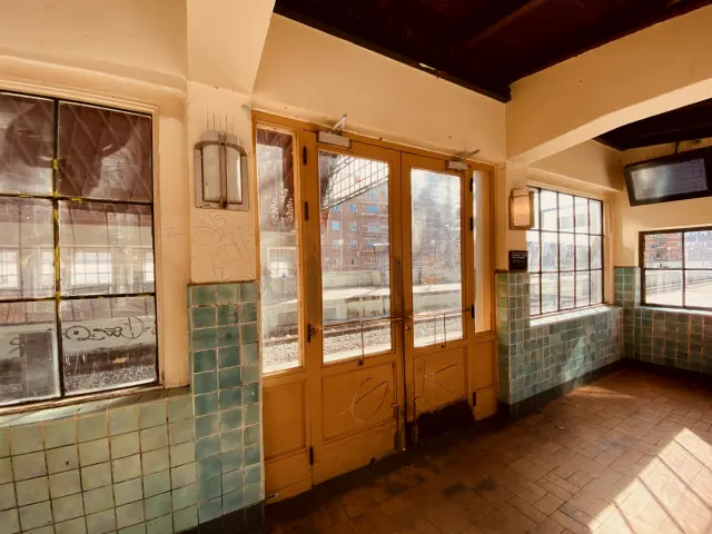 Billede af Nørrebro S-togsstation.