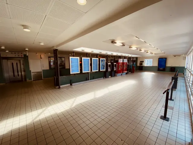 Billede af Valby Station.