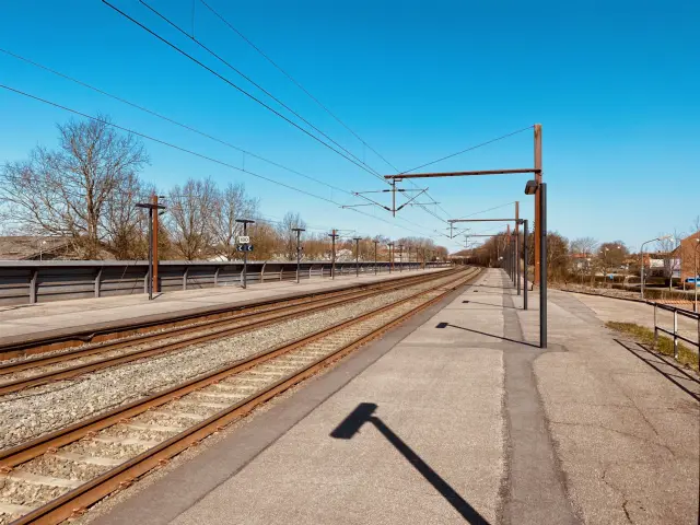 Billede af Rødekro Station.