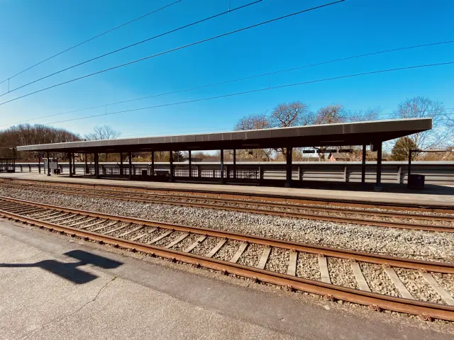 Billede af Rødekro Station.