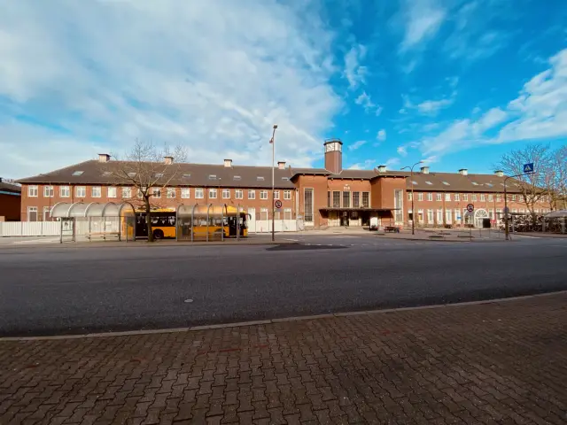 Billede af Fredericia Banegård .