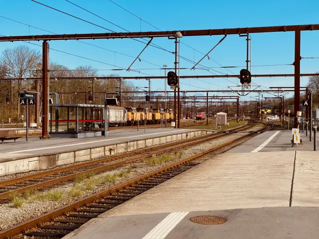 Billede af Fredericia Banegård .