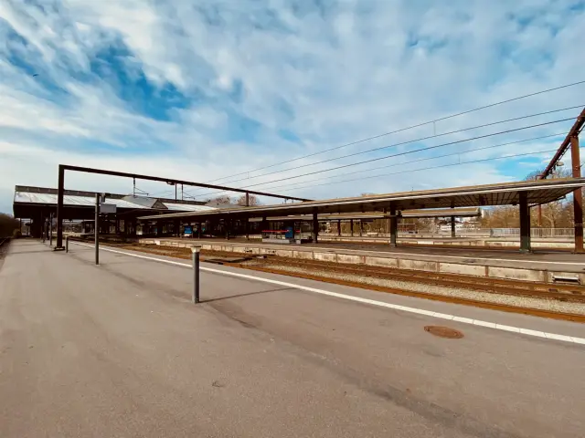 Billede af Fredericia Banegård .