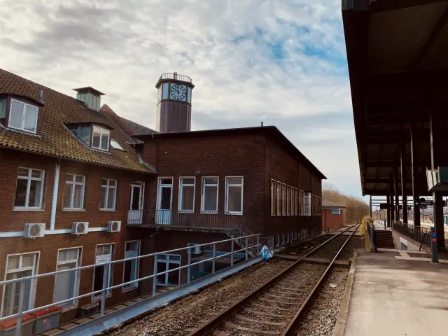 Billede af Fredericia Banegård .